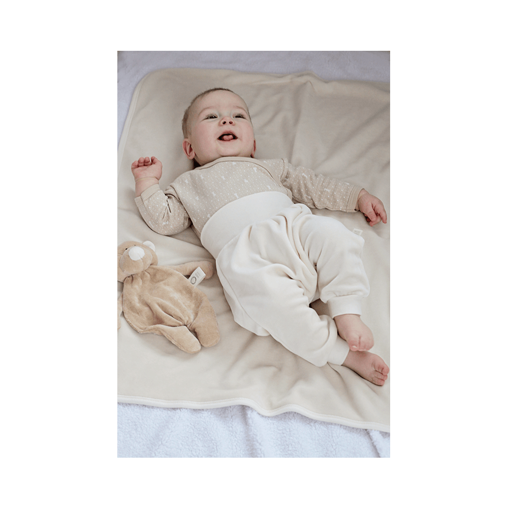 Wooly Organic Wooly Organic comforter with dummy holder - Teddy Comforter &amp; teether