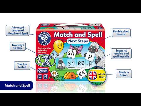 Orchard Toys - Match and Spell Next Step Game