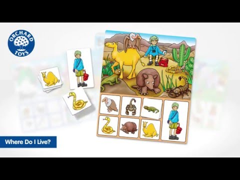 Orchard Toys - "Where Do I Live?" Game