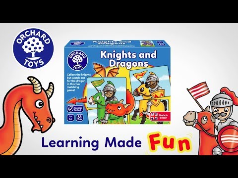 Orchard Toys - Knights and Dragons Game