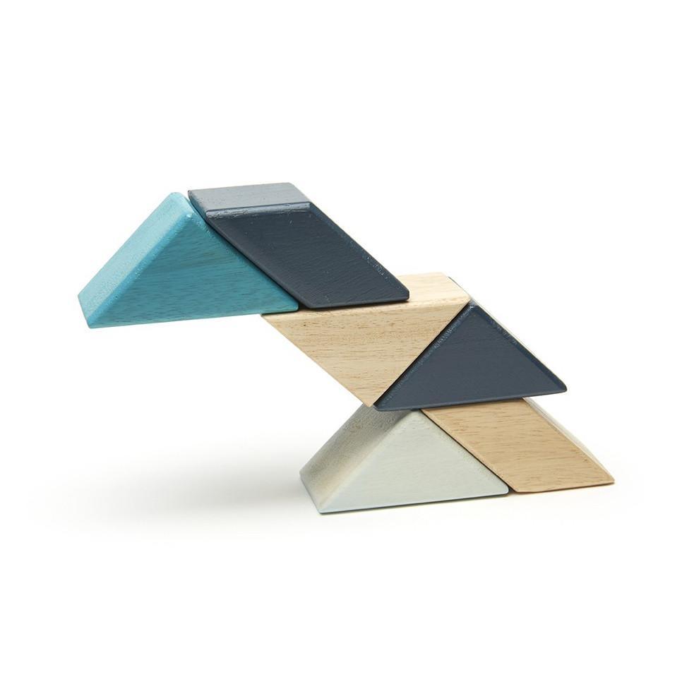 Tegu Tegu - Pocket Pouch Prism (Blue) Wooden Toy