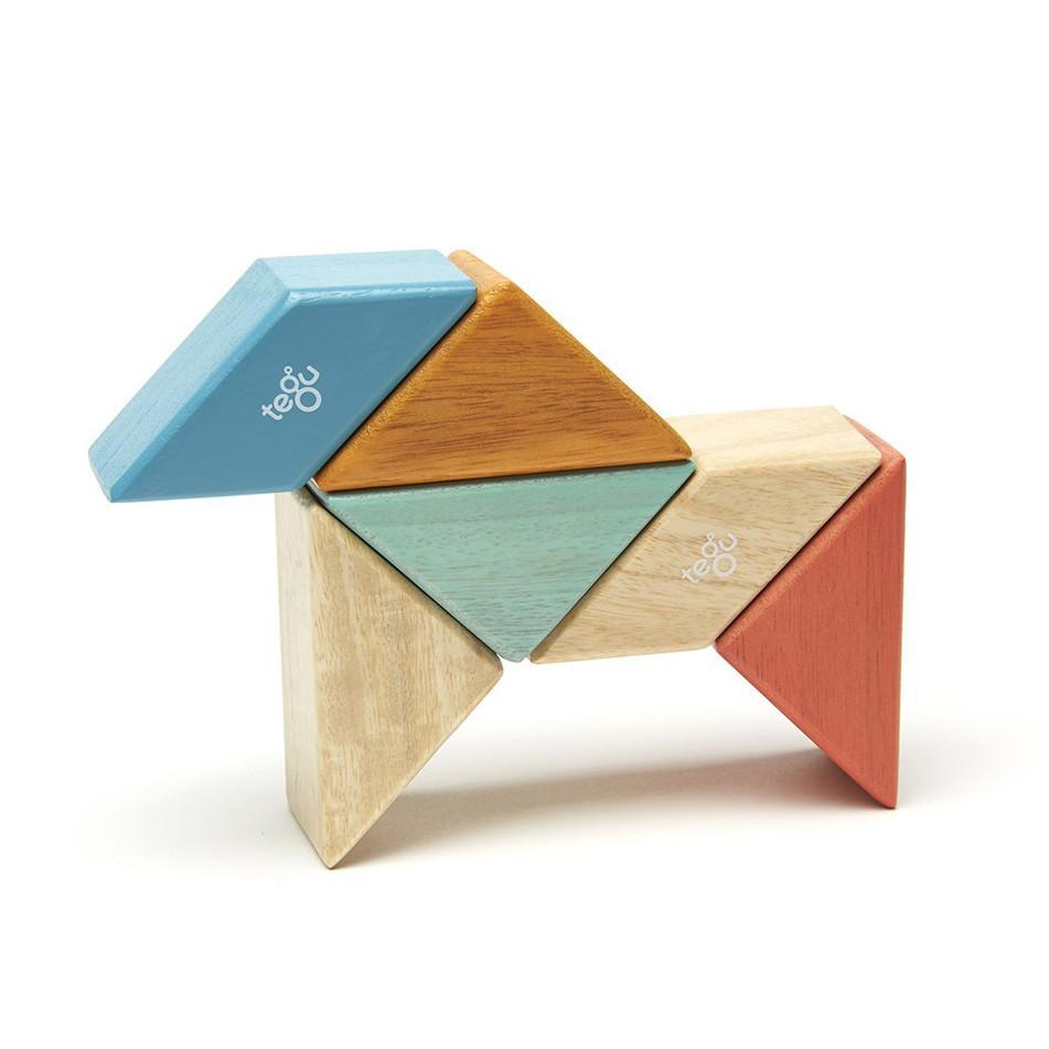 Tegu Tegu - Pocket Pouch Prism (Sunset) Wooden Toy