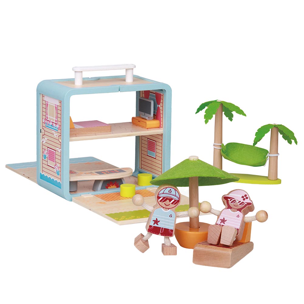 Udeas Udeas Boxset 2-Beach villa Wooden Toy