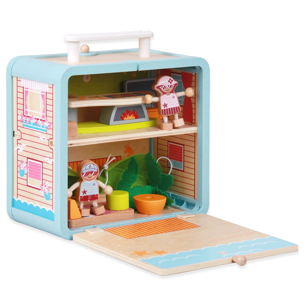 Udeas Udeas Boxset 2-Beach villa Wooden Toy