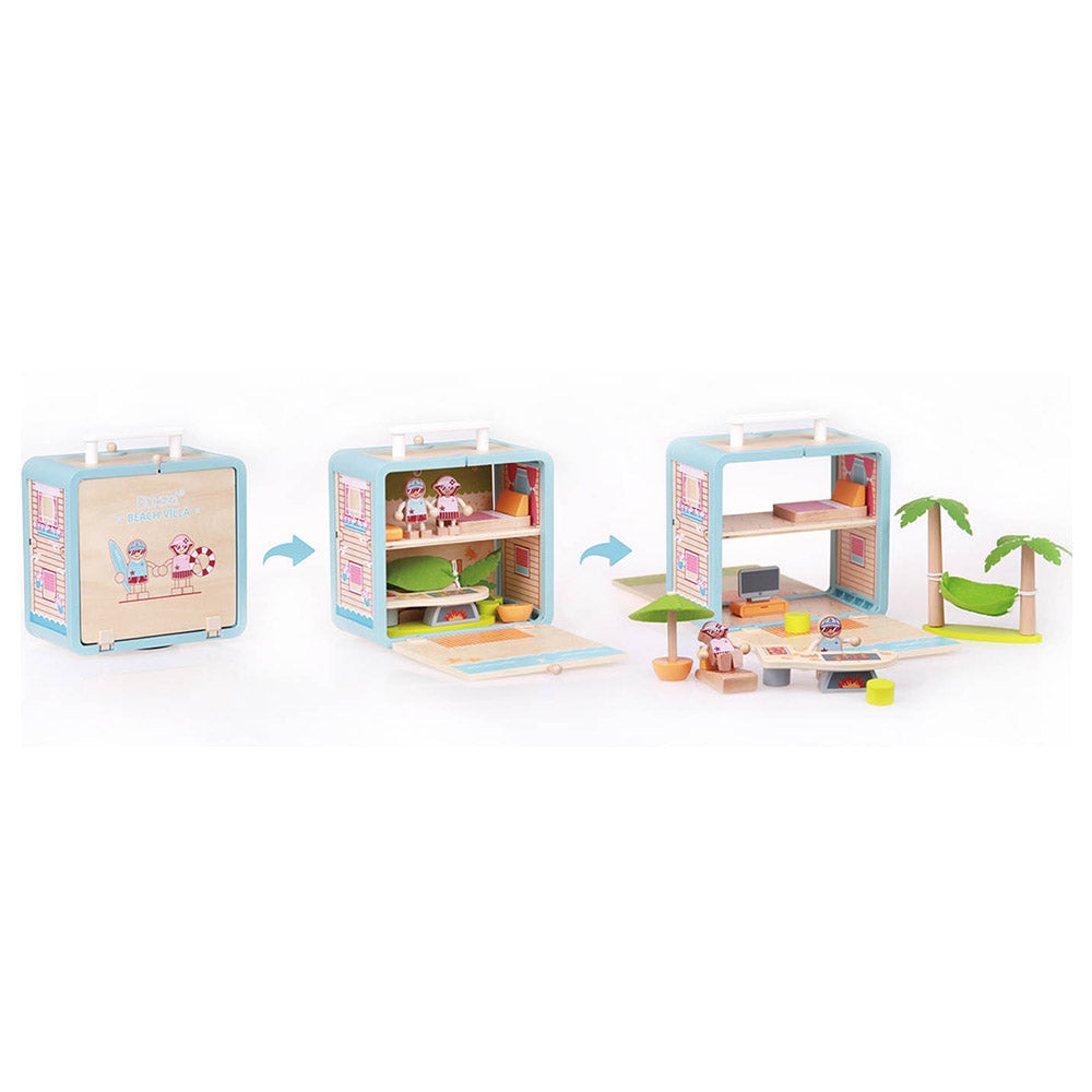 Udeas Udeas Boxset 2-Beach villa Wooden Toy
